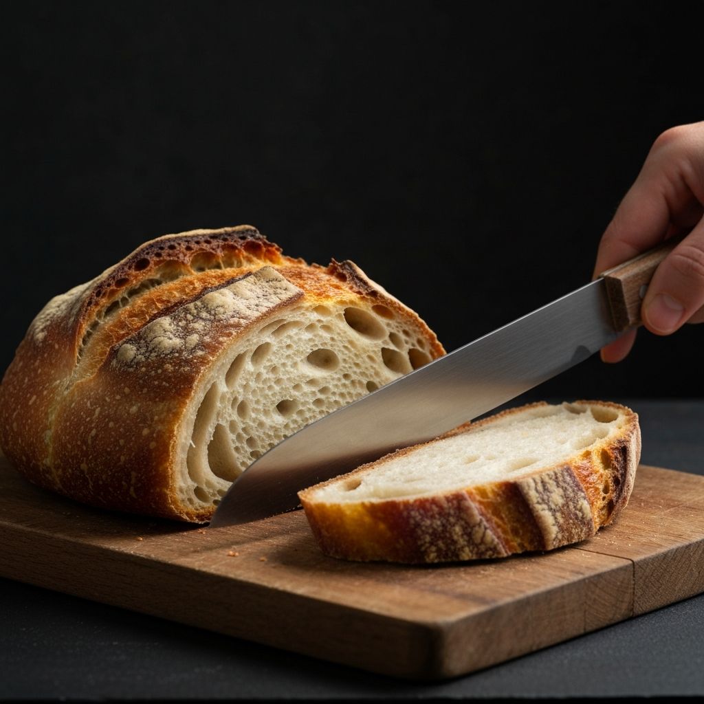 Świeży chleb zakwasowy