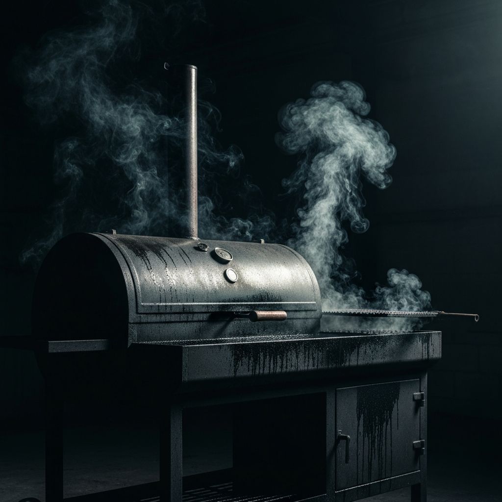 Nasza wędzarnia w akcji